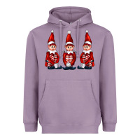 Lavender Christmas Elfs Heavyweight Hoodie - FaDigitalArtStudio
