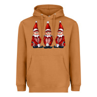 Meerkat Christmas Elfs Heavyweight Hoodie - FaDigitalArtStudio