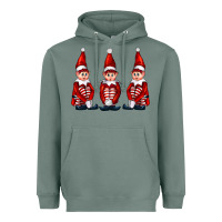 Sage Christmas Elfs Heavyweight Hoodie - FaDigitalArtStudio