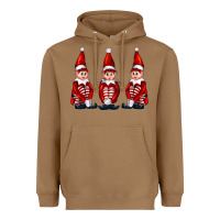 Toasted Coconut Christmas Elfs Heavyweight Hoodie - FaDigitalArtStudio