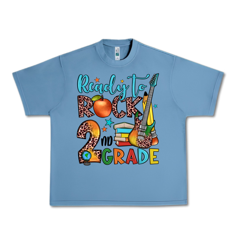 Ready To Rock 2nd Grade Urban Heavy Tee by JahusDesignShop | Teevron