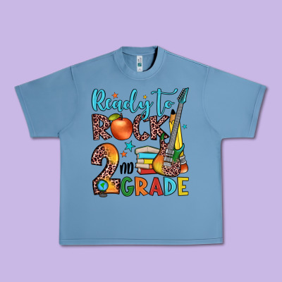 Ready To Rock 2nd Grade Urban Heavy Tee Designed By Jahusdesignshop
