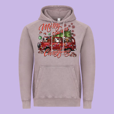 Merrycamperchristmas Vintage Hoodie Designed By Sublimationcraftshop