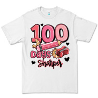 White 100 days sharper school Premium Tee - MaliasSmallBusiness