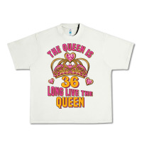 Pistachio the queen is 36 long live the queen Urban Heavy Tee - Jasminsmagicworld