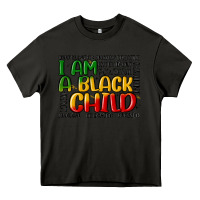 Asphalt i am a black child Heavy Core Tee - MaliasSmallBusiness