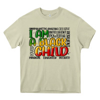 Mossy i am a black child Heavy Core Tee - MaliasSmallBusiness