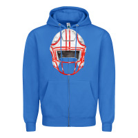 True Royal football helmet fa element Zipper Hoodie - FaDigitalArtStudio