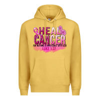 Antique Gold Heal Cancer for nothing is impossible Premium Hoodie - FaDigitalArtStudio