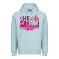 Blue Mist Heal Cancer for nothing is impossible Premium Hoodie - FaDigitalArtStudio