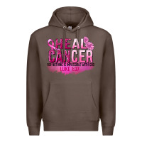 Coffee Heal Cancer for nothing is impossible Premium Hoodie - FaDigitalArtStudio