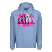 Colony Blue Heal Cancer for nothing is impossible Premium Hoodie - FaDigitalArtStudio