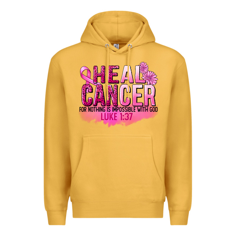 Heal Cancer For Nothing Is Impossible Premium Hoodie by FaDigitalArtStudio | Teevron