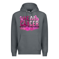 Rock Heal Cancer for nothing is impossible Premium Hoodie - FaDigitalArtStudio
