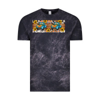Cloud Black Fall truck Vintage Tee - Artiststas