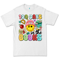 White 100 days in the books Premium Tee - MaliasSmallBusiness