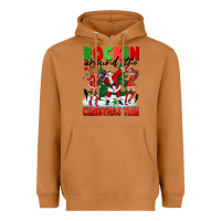 Meerkat Rockin Around The Christmas Tree Heavyweight Hoodie - FaDigitalArtStudio