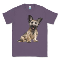 Lavender Skye Terrier Dog Illustrations Classic Tee - LillyAllenDesigns