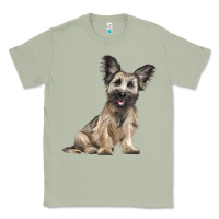 Matcha Skye Terrier Dog Illustrations Classic Tee - LillyAllenDesigns