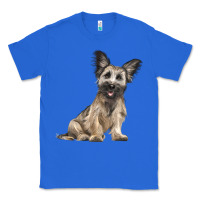 True Royal Skye Terrier Dog Illustrations Classic Tee - LillyAllenDesigns