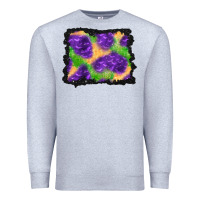Heather Grey halloween spooky bat background Premium Sweatshirt - BundleAndBundleShop