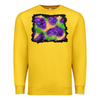 Lemon halloween spooky bat background Premium Sweatshirt - BundleAndBundleShop