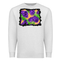 Oatmeal Heather halloween spooky bat background Premium Sweatshirt - BundleAndBundleShop