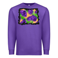 Purple halloween spooky bat background Premium Sweatshirt - BundleAndBundleShop