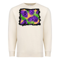 Sandshell halloween spooky bat background Premium Sweatshirt - BundleAndBundleShop