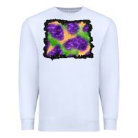 White halloween spooky bat background Premium Sweatshirt - BundleAndBundleShop