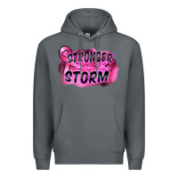 Rock Stronger than the storm Premium Hoodie - FaDigitalArtStudio