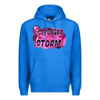 True Royal Stronger than the storm Premium Hoodie - FaDigitalArtStudio