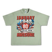 Oil Green january 1942 80 years of being awesome Urban Heavy Tee - Jasminsmagicworld