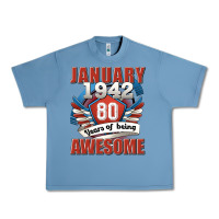 Pebble Blue january 1942 80 years of being awesome Urban Heavy Tee - Jasminsmagicworld