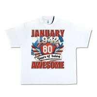 White january 1942 80 years of being awesome Urban Heavy Tee - Jasminsmagicworld