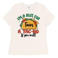 Bone i'm a slut for tacos a tac ho if you will Ladies Tee - MaliasSmallBusiness