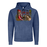 Vintage Denim Merry Christmas Vintage Hoodie - SublimationCraftShop