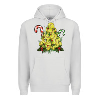 Dove Grey Lightning Softball Christmas Tree Premium Hoodie - RanaPortraitStore