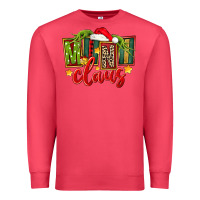 Cardinal christmas mini claus Premium Sweatshirt - FaDigitalArtStudio