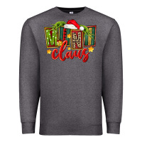 Charcoal Heather christmas mini claus Premium Sweatshirt - FaDigitalArtStudio