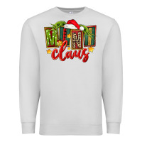 Dove Grey christmas mini claus Premium Sweatshirt - FaDigitalArtStudio