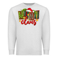 Oatmeal Heather christmas mini claus Premium Sweatshirt - FaDigitalArtStudio