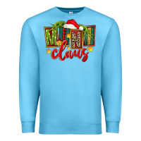 Ocean Blue christmas mini claus Premium Sweatshirt - FaDigitalArtStudio