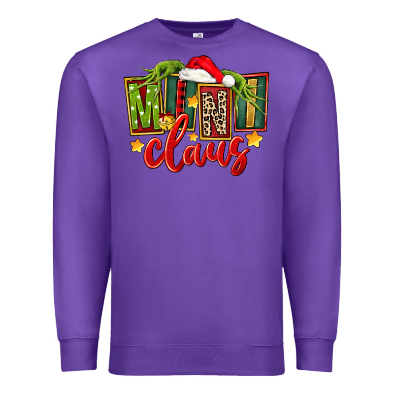 Christmas Mini Claus Premium Sweatshirt by FaDigitalArtStudio | Teevron