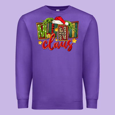 Christmas Mini Claus Premium Sweatshirt Designed By Fadigitalartstudio