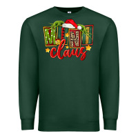 Sports Green christmas mini claus Premium Sweatshirt - FaDigitalArtStudio