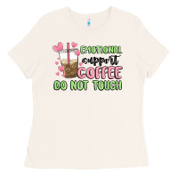 Bone emotional support coffee do not touch Ladies Tee - MaliasSmallBusiness