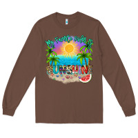 Chestnut My favorite color is sunshine Long Sleeve Tee - NancyCooperArtShop