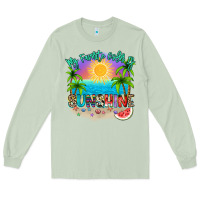 Matcha My favorite color is sunshine Long Sleeve Tee - NancyCooperArtShop