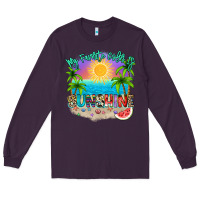 Plum My favorite color is sunshine Long Sleeve Tee - NancyCooperArtShop